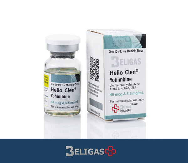 Clen + Yohimbine 40mcg & 5.5mg/ml x 10 ml vial